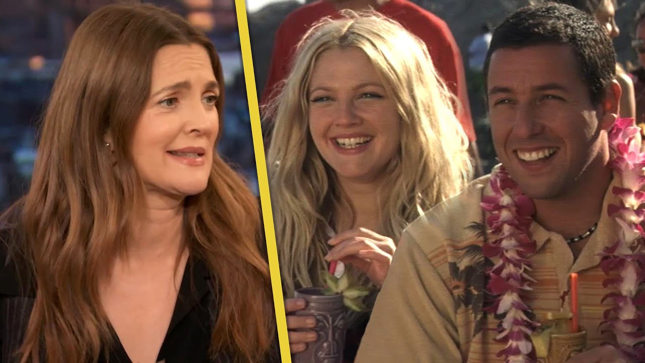 Drew Barrymore Caught Her and Adam Sandler’s Daughters Watching 50 First Dates