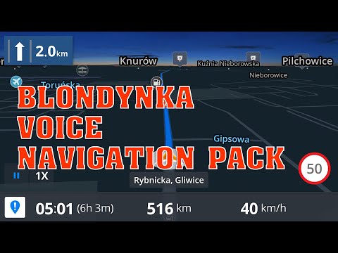 Blondynka Voice Navigation Pack v2.1