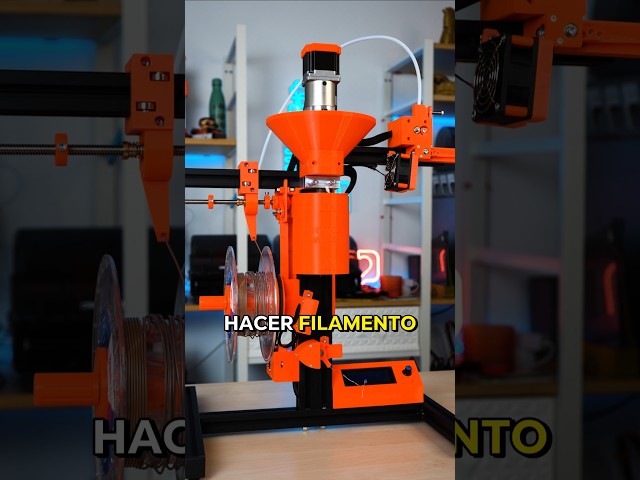 HAZ FILAMENTO 3D EN CASA 😱 ¡Aprende a reciclar tus piezas!