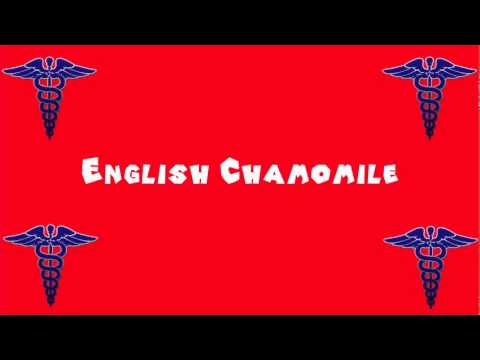 How To Pronounce Chamomile