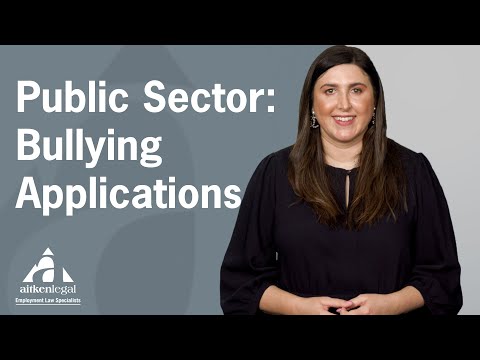 Public Sector - bullying applications: does the QIC have jurisdiction
