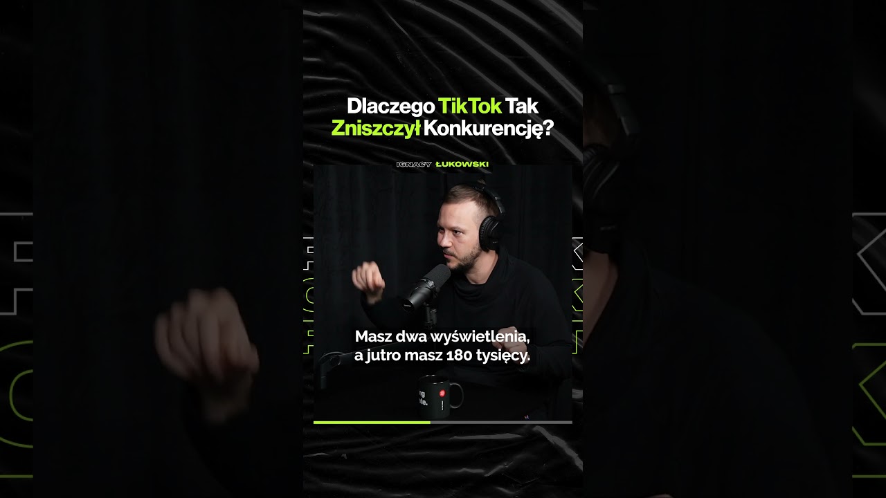 Dlaczego TikTok Tak Zniszczył Konkurencję – ft. Ignacy Łukowski @KolegaIgnacy