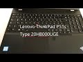 Lenovo ThinkPad P51S Notebook - 20HB000UGE / 20HB000U