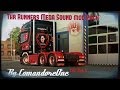 SCANIA V8 STRIGHT PIPE UNIQUE SOUND MOD THE RUNNERS