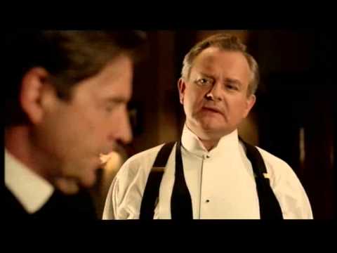 Downton Abbey Blooper: Lord Grantham's bow tie - YouTube