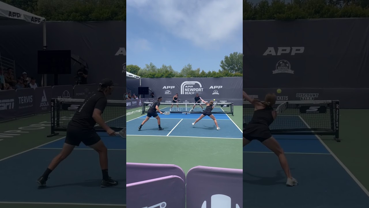 When the defense is just too good 😮‍💨.... ..#thepickleballclinic #pickleball
