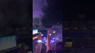 At the Coldplay concert in Gillette Stadium in Foxborough,  Massachusetts