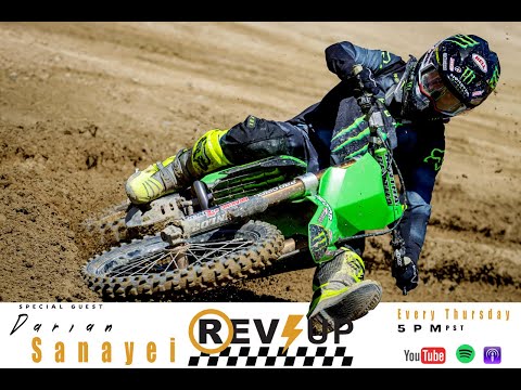 RevUp Darian Sanayei Going Racing with Monster Energy Pro Circuit
