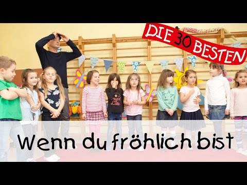 👩🏼 Wenn du fröhlich bist - Singen, Tanzen und Bewegen || Kinderlieder