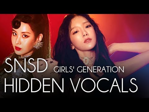 SNSD / 소녀시대 Hidden Vocals, Harmonies & Adlibs