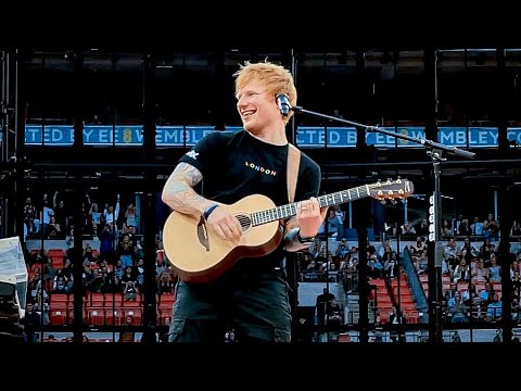 Ed Sheeran - Tides - 1/7/2022 Mathematics Tour - Wembley Stadium, London