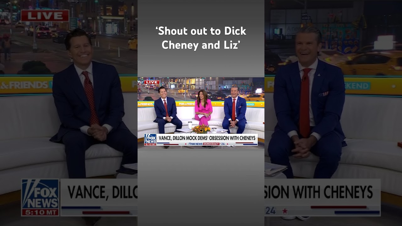 JD Vance, Tim Dillion mock Democrats' obsession with Cheneys #shorts