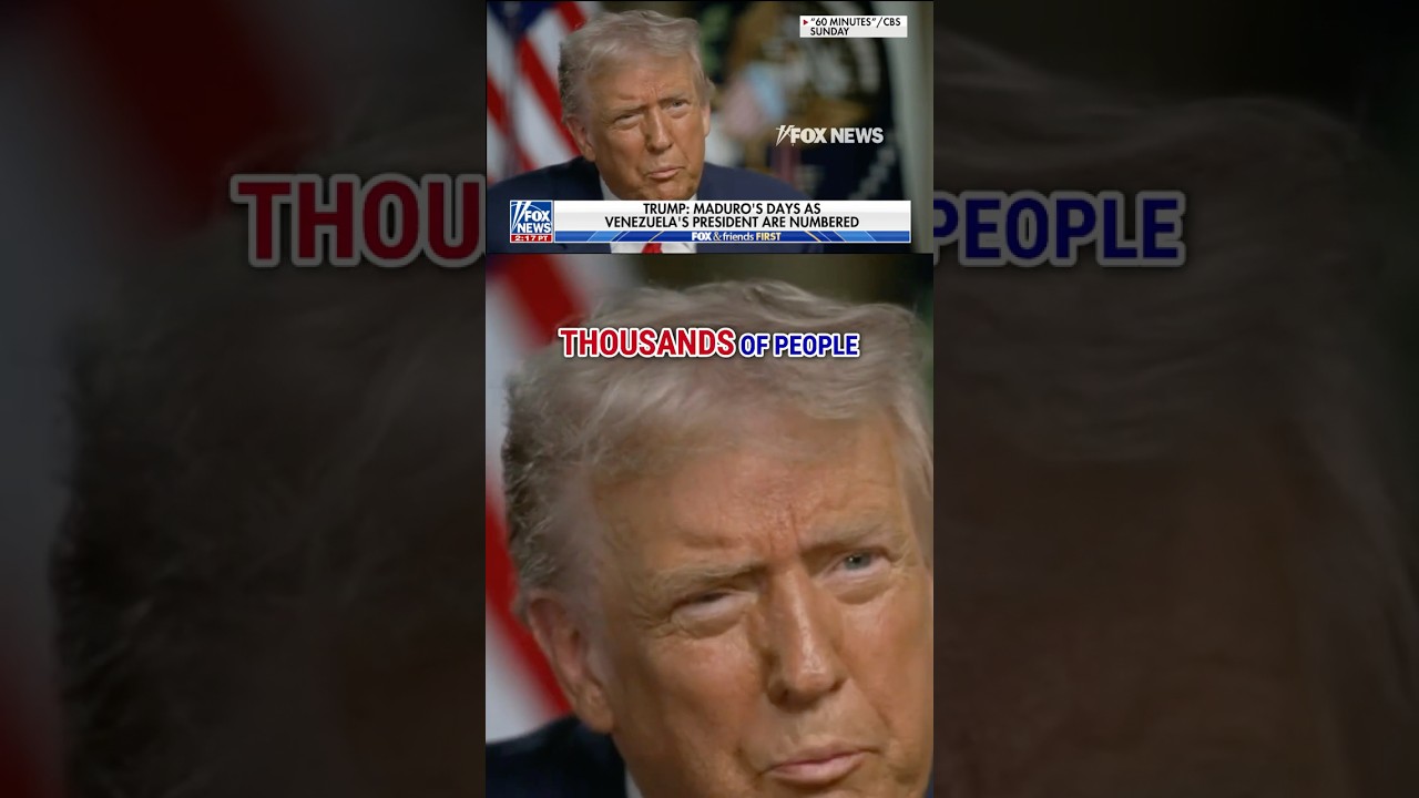 WATCH: Trump agrees Maduro’s days in leadership are NUMBERED #foxnews #news #shorts #trump