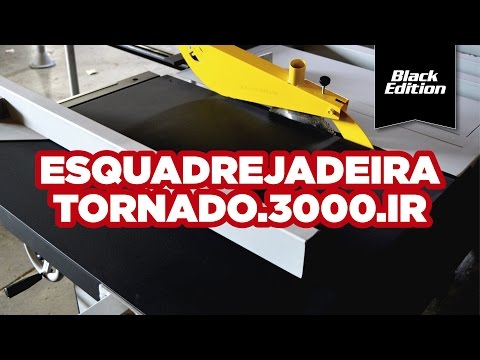 Esquadrejadeira Eixo Inclinável Mono ESQT.3000.IR Maksiwa - Vídeo explicativo