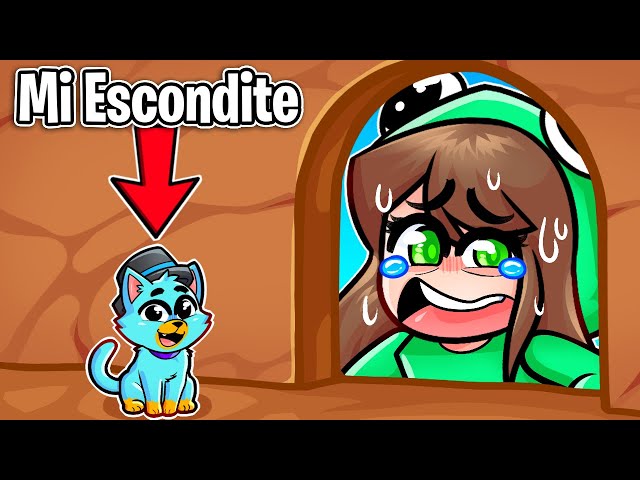 Me Transformé en GATO en Roblox ESCONDITE CAMBIA TAMAÑOS!