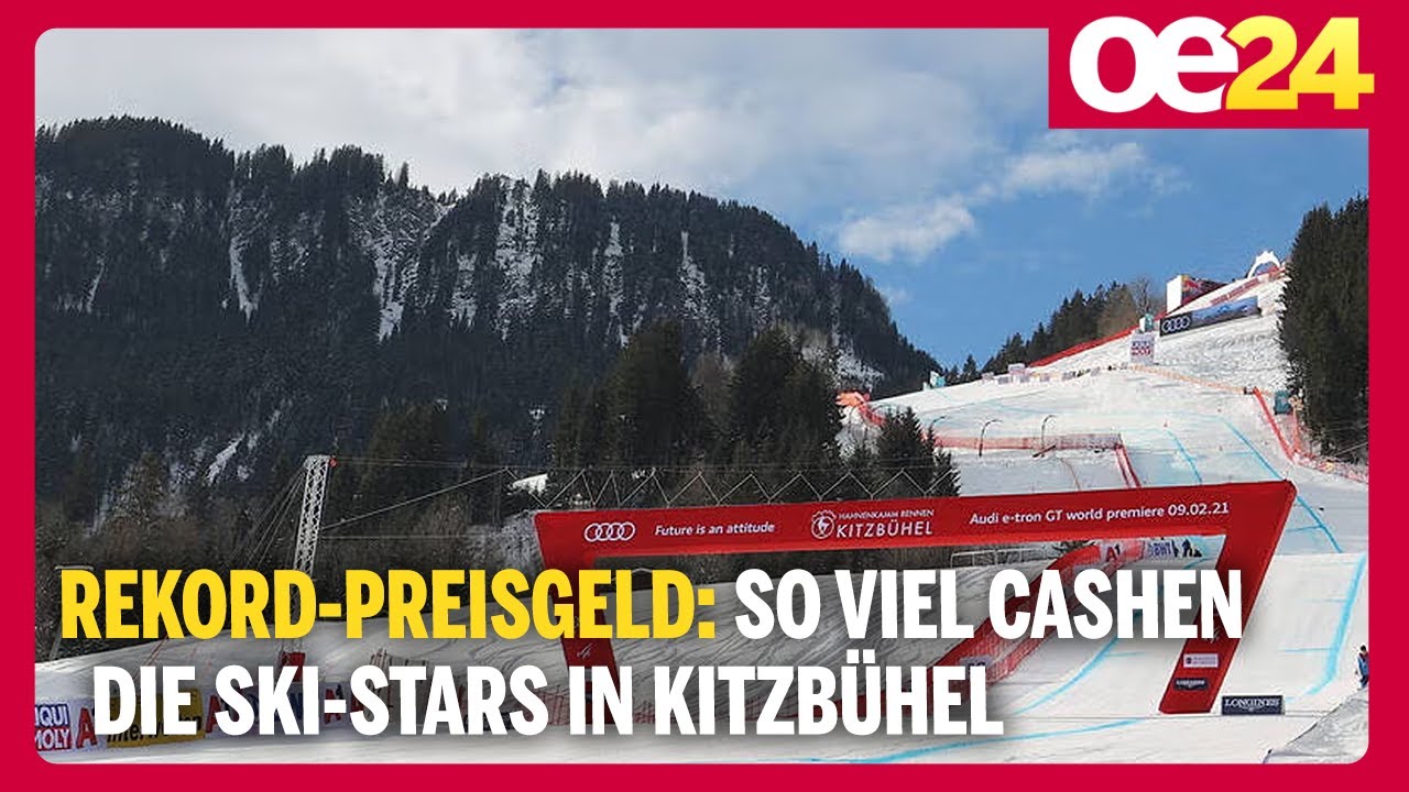 Rekord-Preisgeld: So viel cashen die Ski-Stars in Kitzbühel
