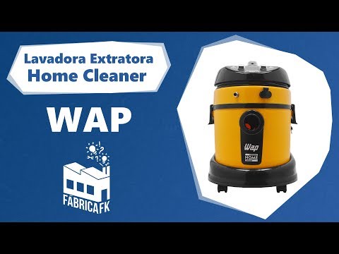 Lavadora Extratora Home Cleaner 1600W Mono 127V Wap - Vídeo explicativo