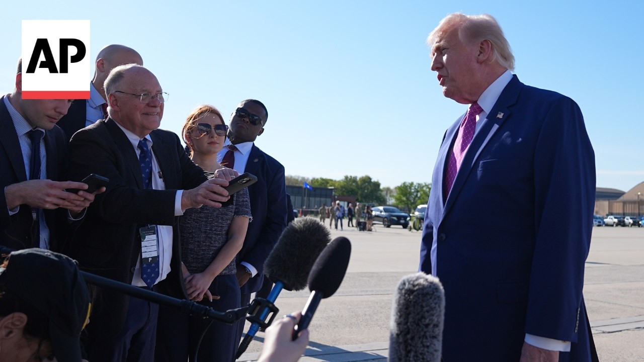 Trump says US will open the Strait of Hormuz 'with or without' Iran