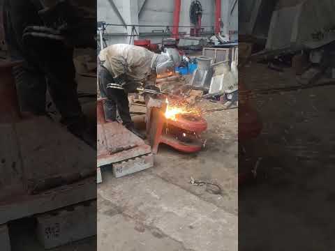 Hot Flame Cut #shorts @oilfield