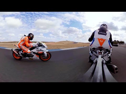 GoPro Spherical: Fun Laps and Fast Wheelies on the BMW S1000RR Superbike