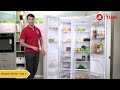 Видеообзор холодильника Side-by-Side LG GC-B247SEUV (B247SMUV) с экспертом «М.Видео»