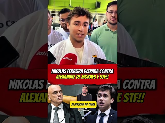 O MAIOR INIMIGO DO POVO É O STF!? #nikolasferreira #lula #bolsonaro #noticias #politica #viral #fyp