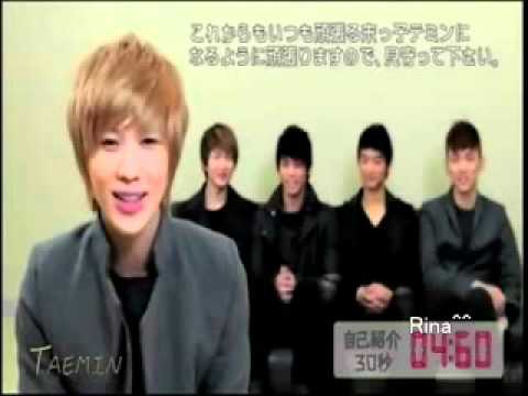 SHINee 30秒自己紹介★