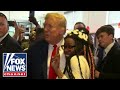 Supporter hugs Trump at Chick-fil-A: Dont care what the media says