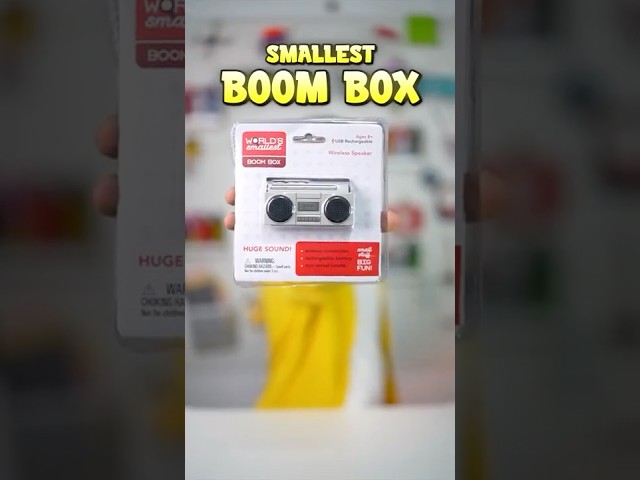 Smallest Boom Box!