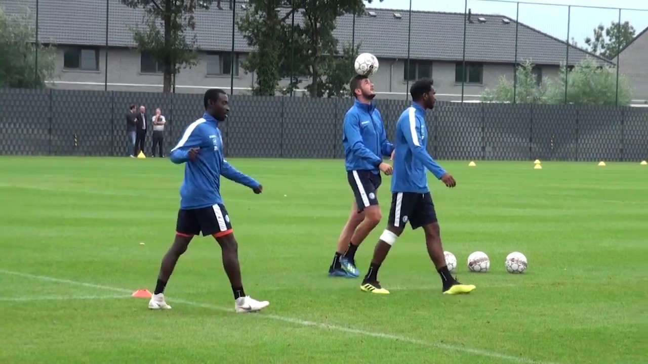 Laatste training voor KAA Gent - Jagiellonia Bialystok