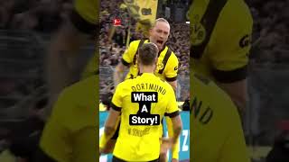 Haller with his first Dortmund Goal! 🔥😍