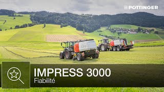 Fiabilité avec les presses à balles rondes IMPRESS