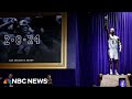 Kobe Bryants statue unveiled outside Crypto.com Arena