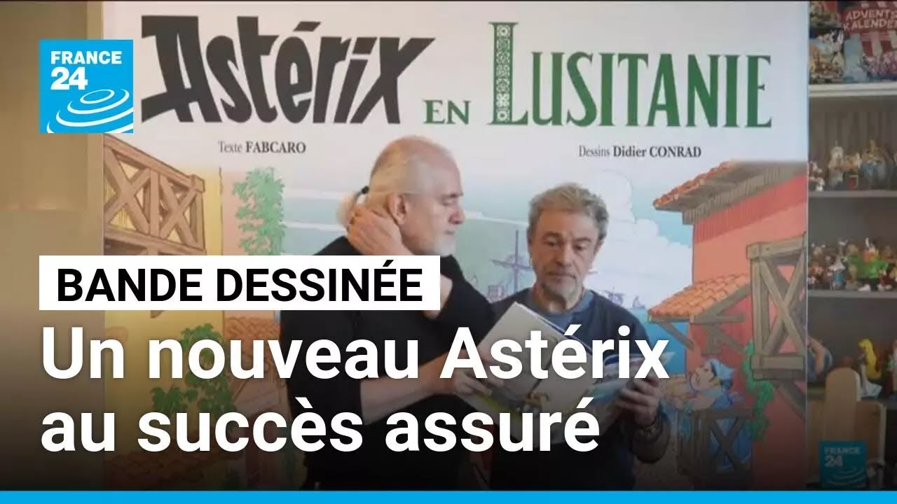 "Astérix en Lusitanie" : le 41ème album en vente dans 25 pays • FRANCE 24