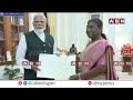 Live : రాష్ట్రపతిని కలిసిన ప్రధాని మోడీ..! PM Modi Meet President Droupadi Murmu | ABN Telugu  - 41:10 min - News - Video