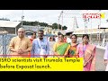 ISRO Scientists Visit Tirumala Temple | Launch of Exposat | NewsX
