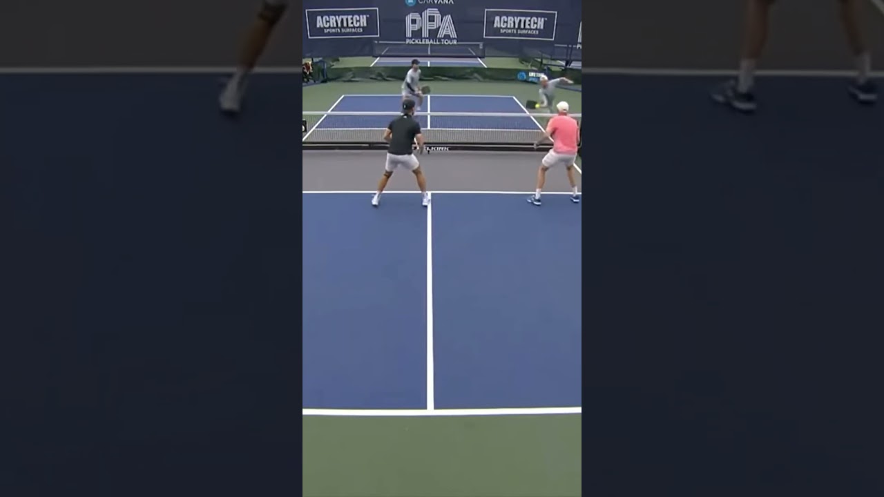 Staksrud/Wright v Arnold/Johnson at the CIBC Atlanta Slam (5) #shorts #pickleball