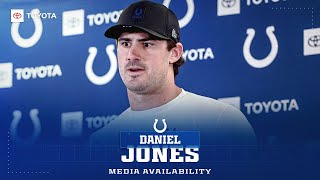 Daniel Jones Media Availability : Colts at Steelers