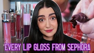 Mixing Every Lip Gloss From Sephora Together