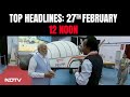 PM Modi At ISRO, Reviews Top Projects | Top Headlines Of The Day: February 25, 2024