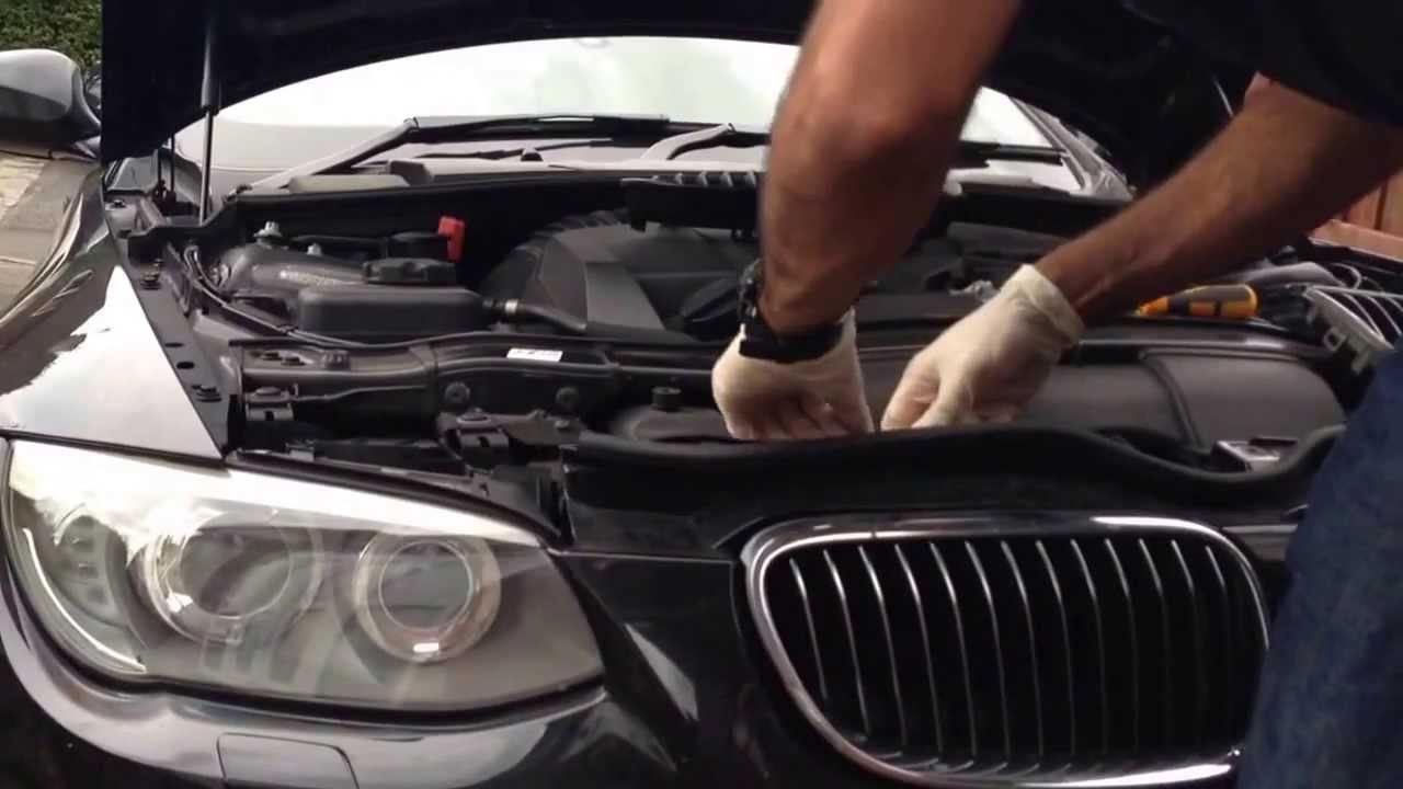 How to remove bmw grill e90 #1