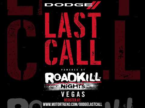 ‘Last Call’ Countdown: New Teaser Series Fuels Final Dodge ‘Last Call’ Special-edition Reveal