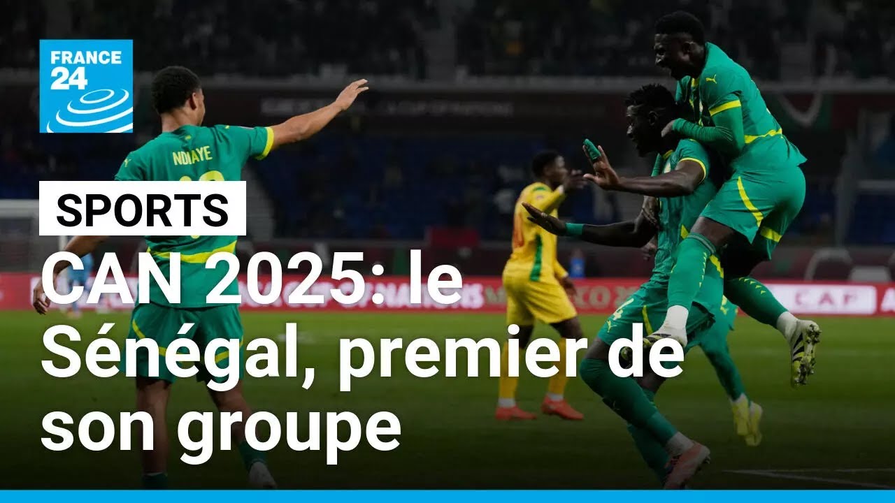 Le Sénégal vainqueur et premier de son groupe • FRANCE 24