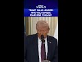 Trump Calls Leaders Who Recognised Palestine Foolish