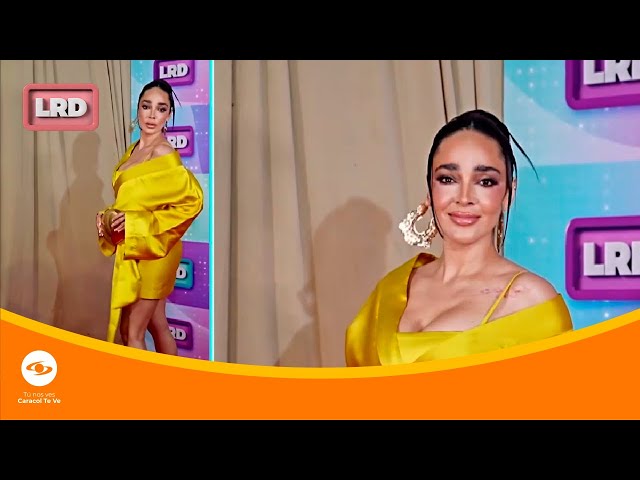 La Red: Zapatos de Manelyk dividen opiniones: "No está cómoda con su estatura" – Caracol TV