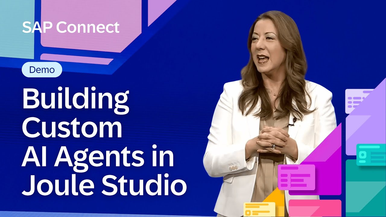 Demo: Building Custom AI Agents in Joule Studio | SAP Connect