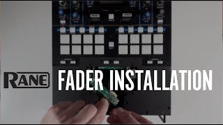 RANE MAG FOUR Ultra-Light Contactless Tension Adjustable Crossfader in action - learn more