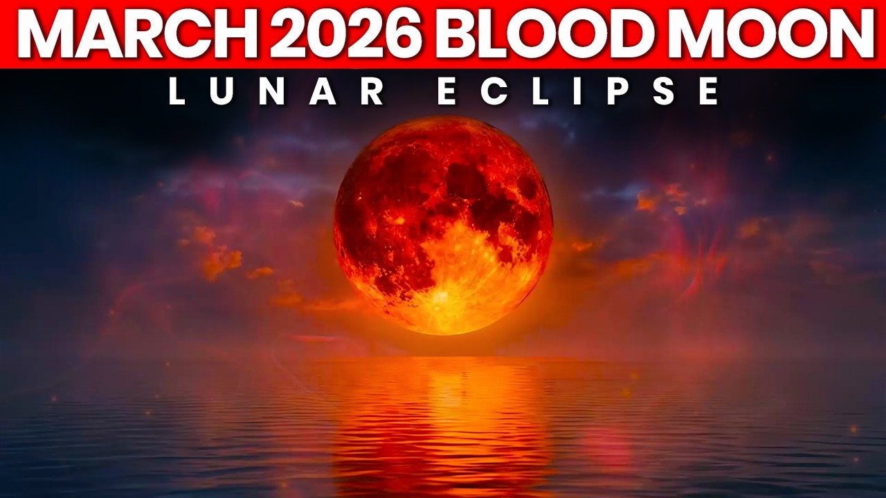 LIVE NOW: Blood Moon Lunar Eclipse (March 3,2026): Full Moon Energy to Manifest Your Deepest Desire