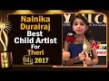 IIFA Utsavam: Actress Meena's daughter Nainika wins Best Child Artist Award for Theri movie
