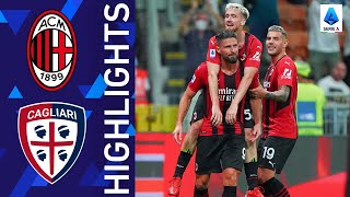 Milan 4-1 Cagliari | Giroud opens his account with Milan in style! | Serie A 2021/22